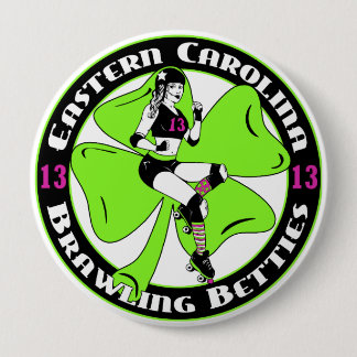 Badge Rond 10 Cm Grand bouton d'ECBB