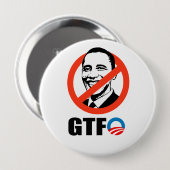 BADGE ROND 10 CM GTFO (Devant & derrière)