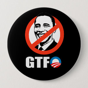 BADGE ROND 10 CM GTFO