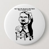 Badge Rond 10 Cm guy poker casino sucker cite art (Devant)