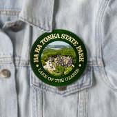 Badge Rond 10 Cm Ha Ha Tonka SP (En situation)
