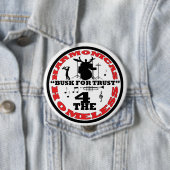 Badge Rond 10 Cm Harmonicas pour le sans-abri (En situation)