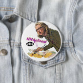 Badge Rond 10 Cm Hildabeast : Hillary Clinton (En situation)