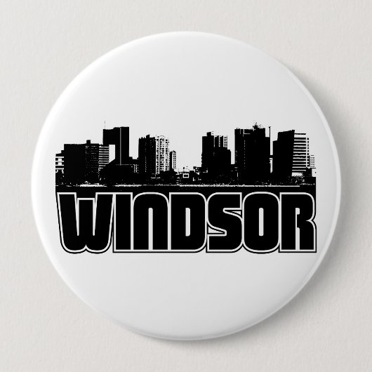 Badge Rond 10 Cm Horizon de Windsor (Devant)