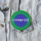 BADGE ROND 10 CM HYPNOTISEZ (En situation)