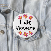 Badge Rond 10 Cm I Creg Flowers (En situation)