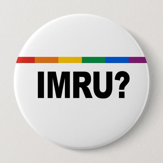 BADGE ROND 10 CM IMRU (Devant)