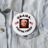 Badge Rond 10 Cm Inauguration de Trump 2017 (En situation)