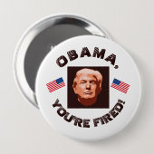 Badge Rond 10 Cm Inauguration de Trump 2017 (Devant & derrière)