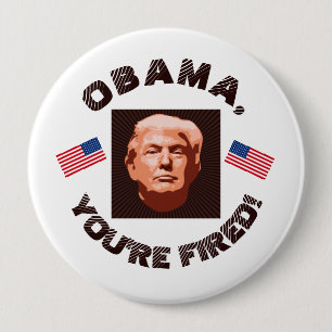 Badge Rond 10 Cm Inauguration de Trump 2017