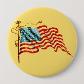 Badge Rond 10 Cm Indicateur Stars & Stripes - (Devant)