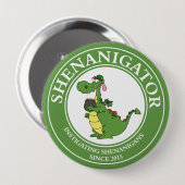 Badge Rond 10 Cm Instigating Shenanigans 2015 (Devant & derrière)
