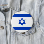 Badge Rond 10 Cm Israël (En situation)
