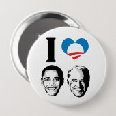Badge Rond 10 Cm J'adore Joebama (Devant & derrière)