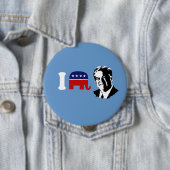 Badge Rond 10 Cm J'Aime Haley Barbour (En situation)