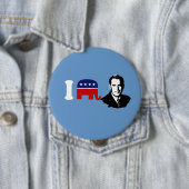 Badge Rond 10 Cm J'aime John Boehner (En situation)