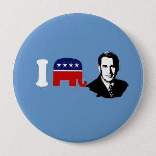 Badge Rond 10 Cm J'aime John Boehner