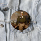 Badge Rond 10 Cm J'aime Mike dans une veste à glace (En situation)