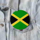 Badge Rond 10 Cm Jamaïque (En situation)