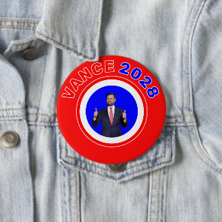 BADGE ROND 10 CM JD VANCE 2028