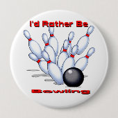 Badge Rond 10 Cm Je roulerais plutôt (Devant)