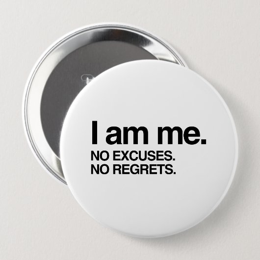 BADGE ROND 10 CM JE SUIS MOI (Devant & derrière)
