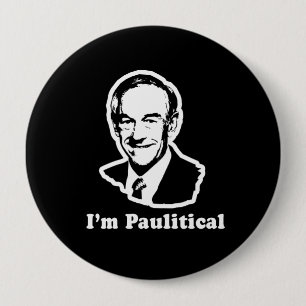 Badge Rond 10 Cm Je suis PAULITICAL
