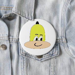 Badge Rond 10 Cm Je suis Sveety, Unique Comic, Drôle Cartoon Visage