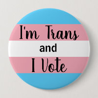 Je suis trans et je vote bouton