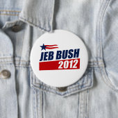 BADGE ROND 10 CM JEB BUSH 2012 (En situation)