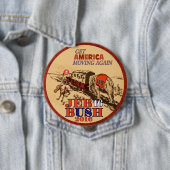 Badge Rond 10 Cm Jeb Bush 2016 (En situation)