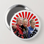 Badge Rond 10 Cm Jeb Bush 2016 (Devant & derrière)