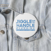 Badge Rond 10 Cm Jiggle la poignée de plomberie (En situation)