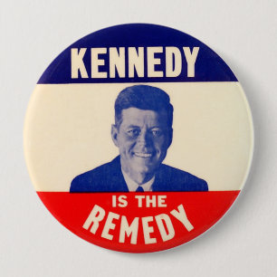 Badge Rond 10 Cm (John F.) Kennedy est le remède