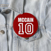 Badge Rond 10 Cm JOHN MCCAIN Électricité (En situation)