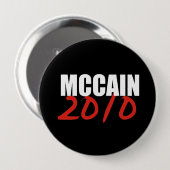 Badge Rond 10 Cm JOHN MCCAIN Électricité (Devant & derrière)