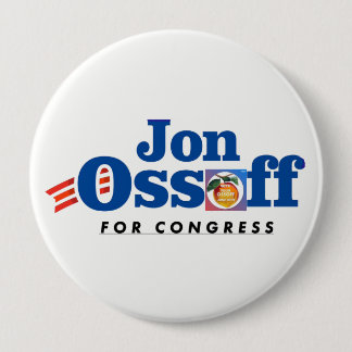 Badge Rond 10 Cm Jon Ossoff pour le #VoteYourOssoff de bouton du