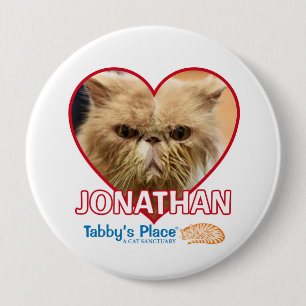 Badge Rond 10 Cm Jonathan - 4" bouton