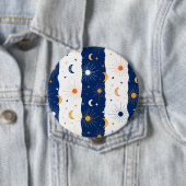 Badge Rond 10 Cm Jour et nuit (En situation)