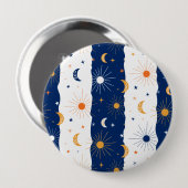 Badge Rond 10 Cm Jour et nuit (Devant & derrière)