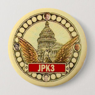Badge Rond 10 Cm JPK3 Joseph P. Kennedy, III pour le congrès 2012