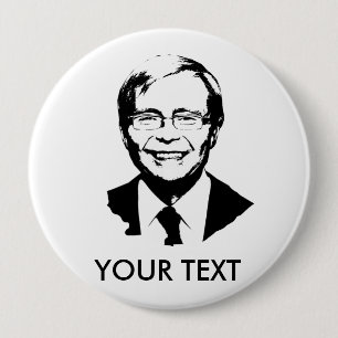 Badge Rond 10 Cm Kevin Rudd