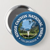Badge Rond 10 Cm Kings Canyon NP2 (Devant & derrière)