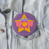 Badge Rond 10 Cm kzazzle5 (En situation)