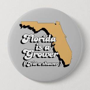 Badge Rond 10 Cm La Floride est un producteur. Pas une douche