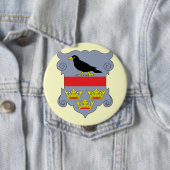 Badge Rond 10 Cm la Galicie, Autriche (En situation)