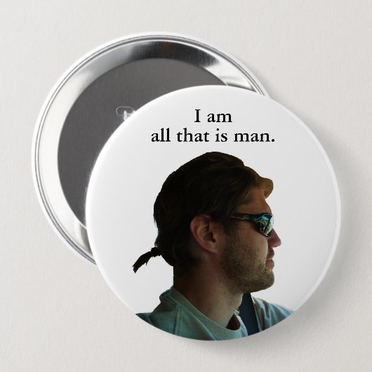 Badge Rond 10 Cm La queue (Devant & derrière)