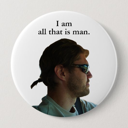 Badge Rond 10 Cm La queue (Devant)