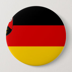 Badge Rond 10 Cm La Rhénanie Palatinat, Allemagne