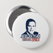 Badge Rond 10 Cm La science-fiction 2016 de Jeb Bush (Devant & derrière)